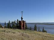 Часовня в память ямщиков и погибших жителей села, Вид с северо-запада, Еланка, Хангаласский район, Республика Саха (Якутия)