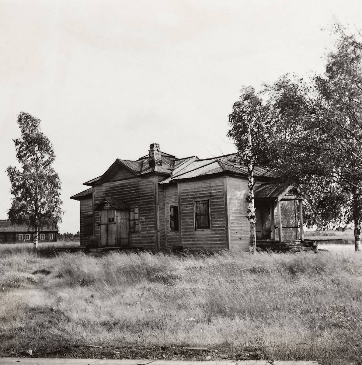 Фото 1939 года с сайта finna.fi. Автор Jouko Hautala, архивная фотография. Церковь Петра и Павла, Лахта (Пряжинский район, Республика Карелия)