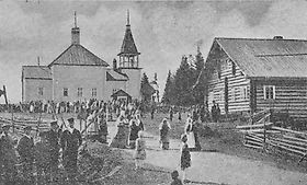Янгозеро, урочище. Церковь Илии Пророка