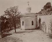 Часовня Всех Святых, Старинное фото из частного архива, Алупка, Ялта, город, Республика Крым