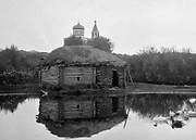Церковь Казанской иконы Божией Матери, Фото 1914 года с сайта finna.fi. Автор A.O. Väisänen, Борискино, Матвеевский район, Оренбургская область