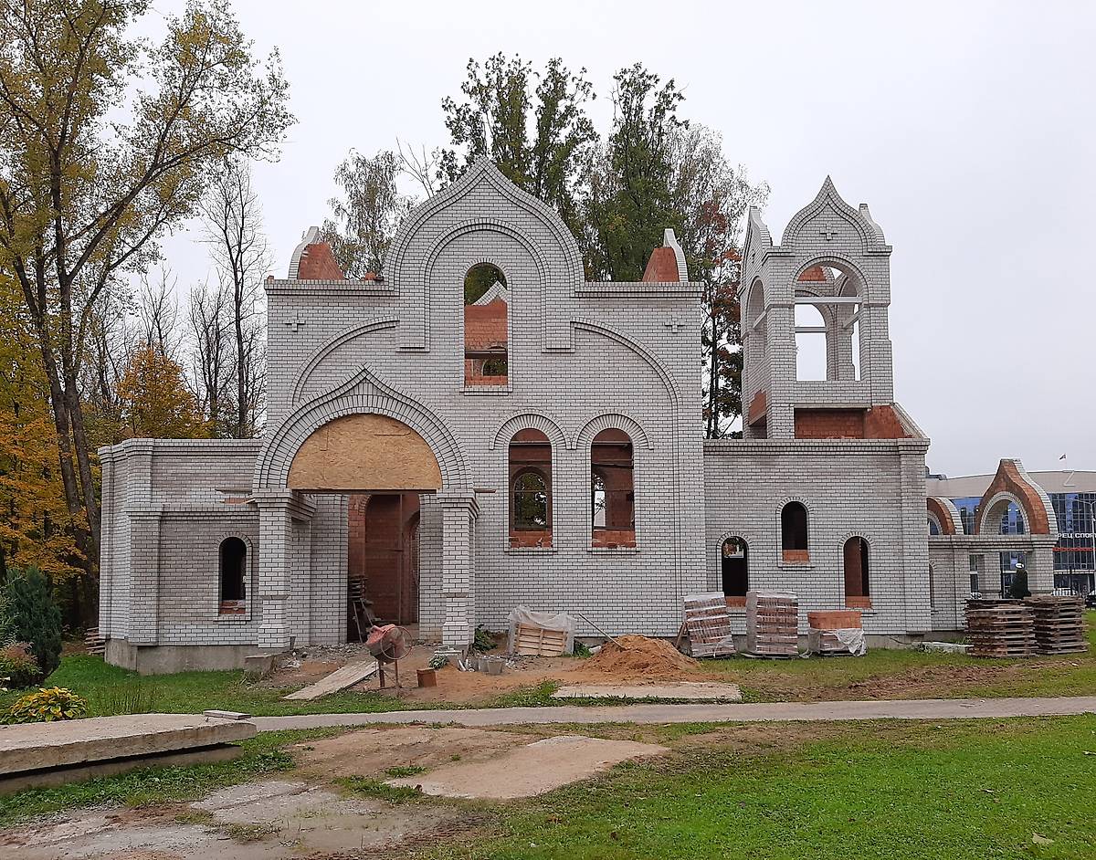 документальные фотографии. Церковь Татианы (строящаяся), Смоленск (Смоленск, город, Смоленская область)