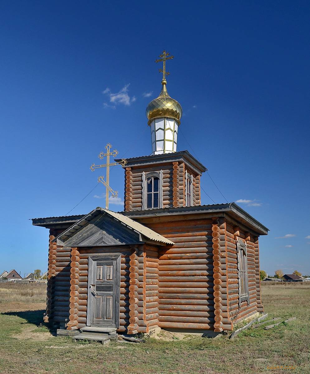 фасады. Часовня Димитрия Солунского, Озёрно-Кузнецово (Угловский район, Алтайский край)
