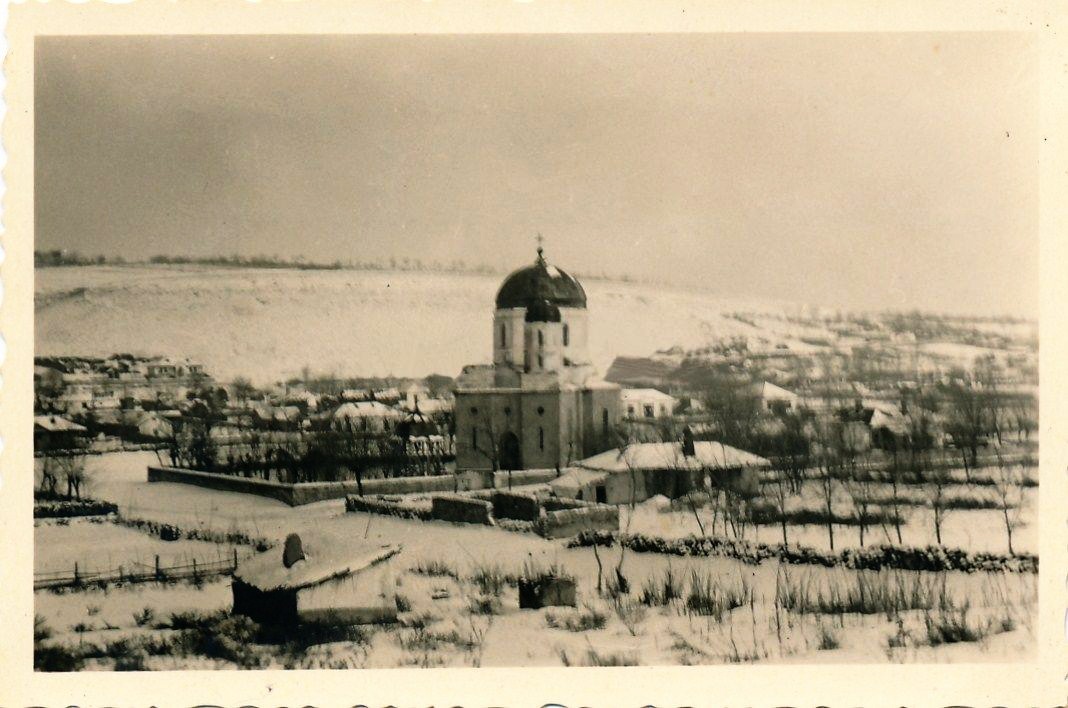 Фото 1941 г. с аукциона e-bay.de, архивная фотография. Церковь Рождества Пресвятой Богородицы, Пештера (Констанца, Румыния)