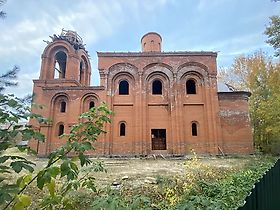 Тюмень. Церковь Всех Святых, в земле Российской просиявших (строящаяся)