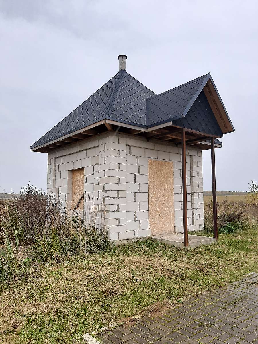 документальные фотографии. Часовня Георгия Победоносца, Знаменка (Угранский район, Смоленская область)